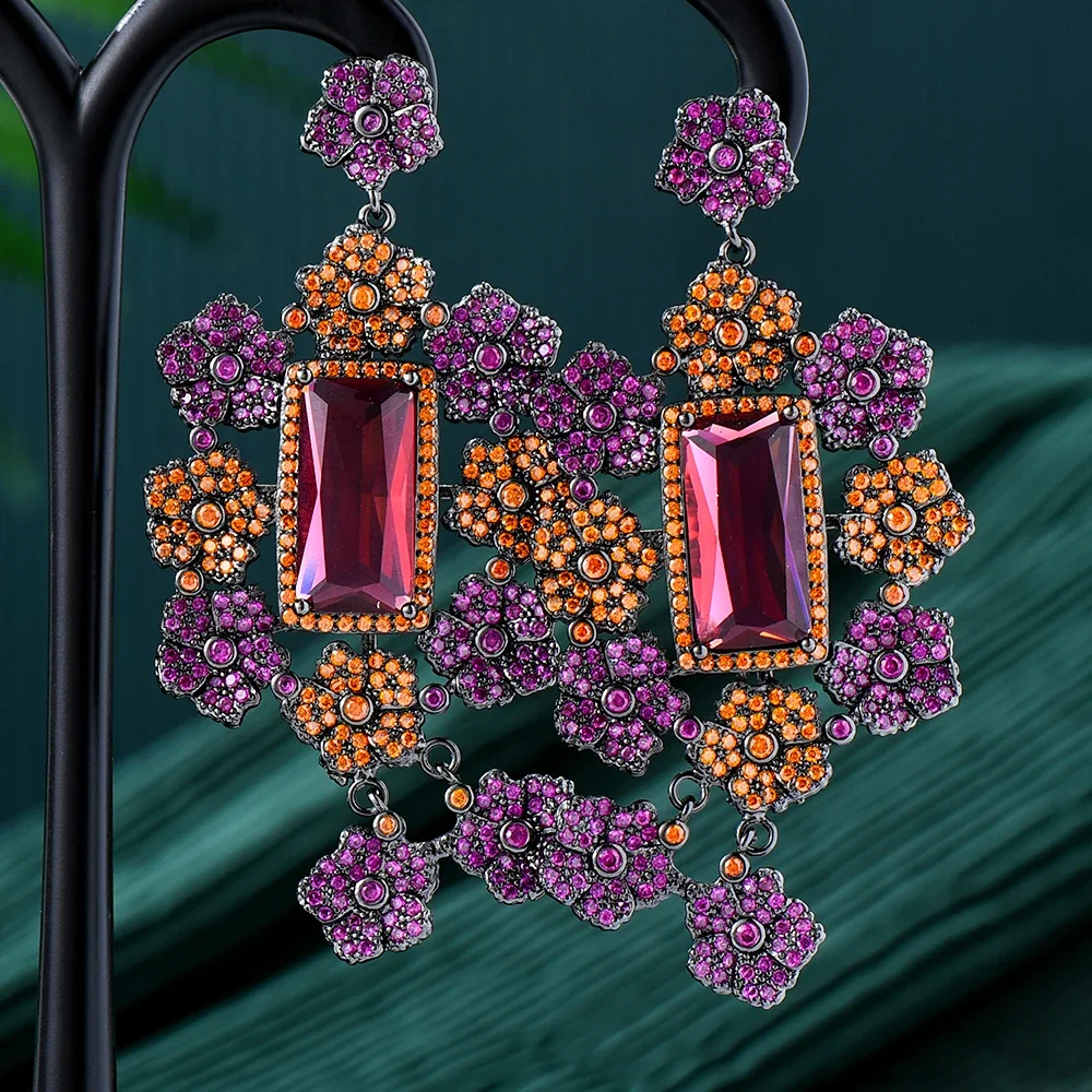 Soramoore Luxury Gorgeous Original DIY Earrings For Women CZ Wedding Bridal Jewelry Gift Nigerian Qatar Women Earrings Gift
Soramoore Luxury Gorgeous Original DIY Earrings For Women CZ Wedding Bridal Jewelry Gift Nigerian Qatar Women Earrings Gift