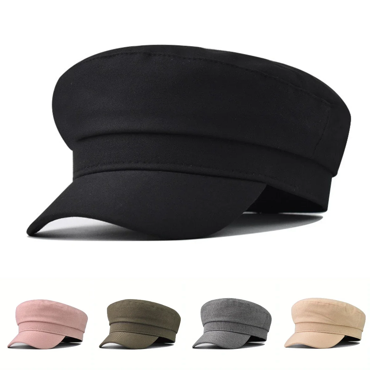 British Style Tweed Casquette Stiff Brim Painter Hat with Solid Color Panel Windproof Winter Beret for Outdoor
British Style Tweed Casquette Stiff Brim Painter Hat with Solid Color Panel Windproof Winter Beret for Outdoor