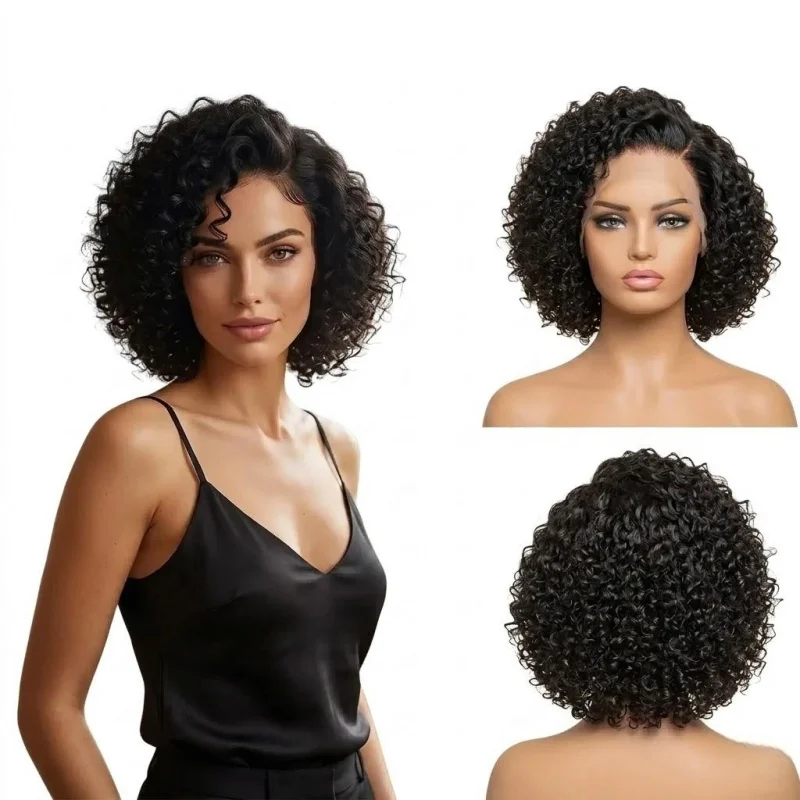 10 Inch Short Curly Synthetic Bob Wig Undetectable HD Lace Glueless Pre Cut Pre Plucked Ready To Wear Daily Hair Wig
10 Inch Short Curly Synthetic Bob Wig Undetectable HD Lace Glueless Pre Cut Pre Plucked Ready To Wear Daily Hair Wig