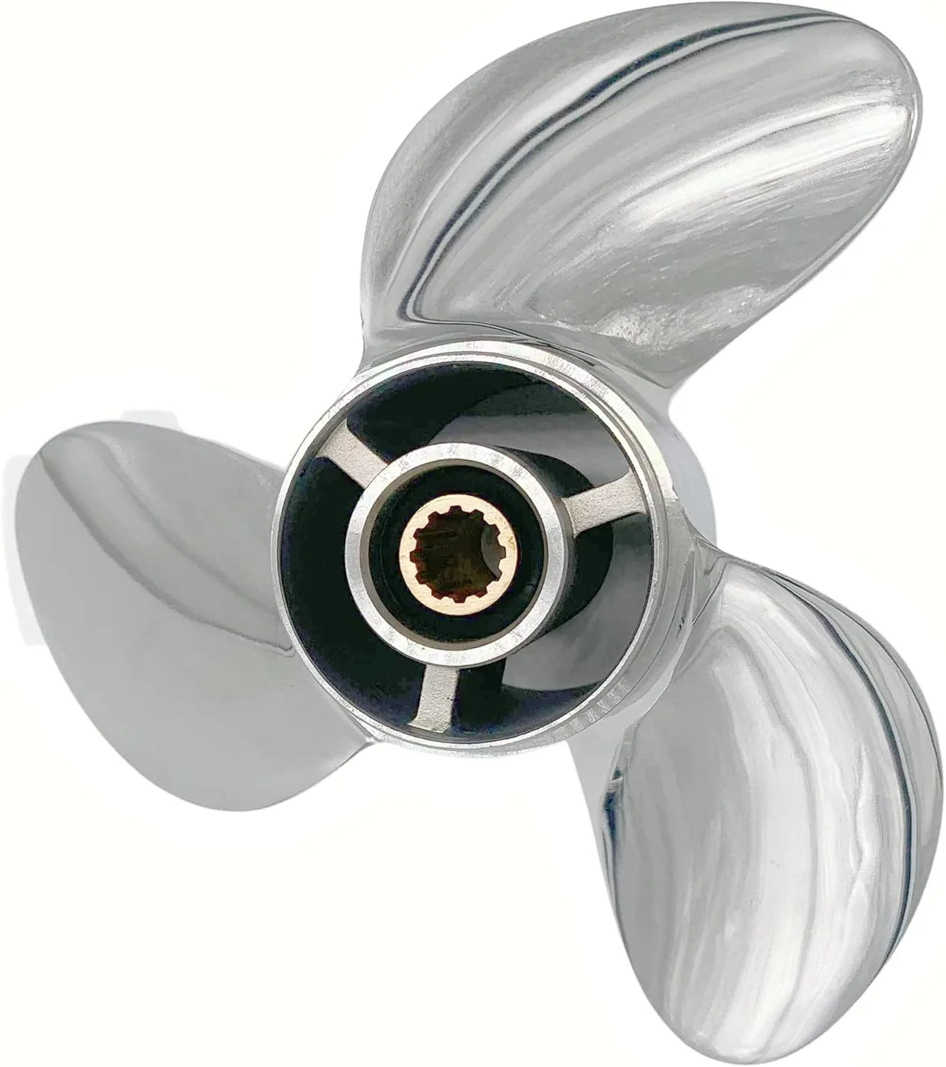 FOR Stainless Steel 8.5x8.5 Boat Propeller OEM NO 48-897618A10 12 Tooth Prop For Mercury Outboard 4hp 5hp 6hp New Condition
FOR Stainless Steel 8.5x8.5 Boat Propeller OEM NO 48-897618A10 12 Tooth Prop For Mercury Outboard 4hp 5hp 6hp New Condition