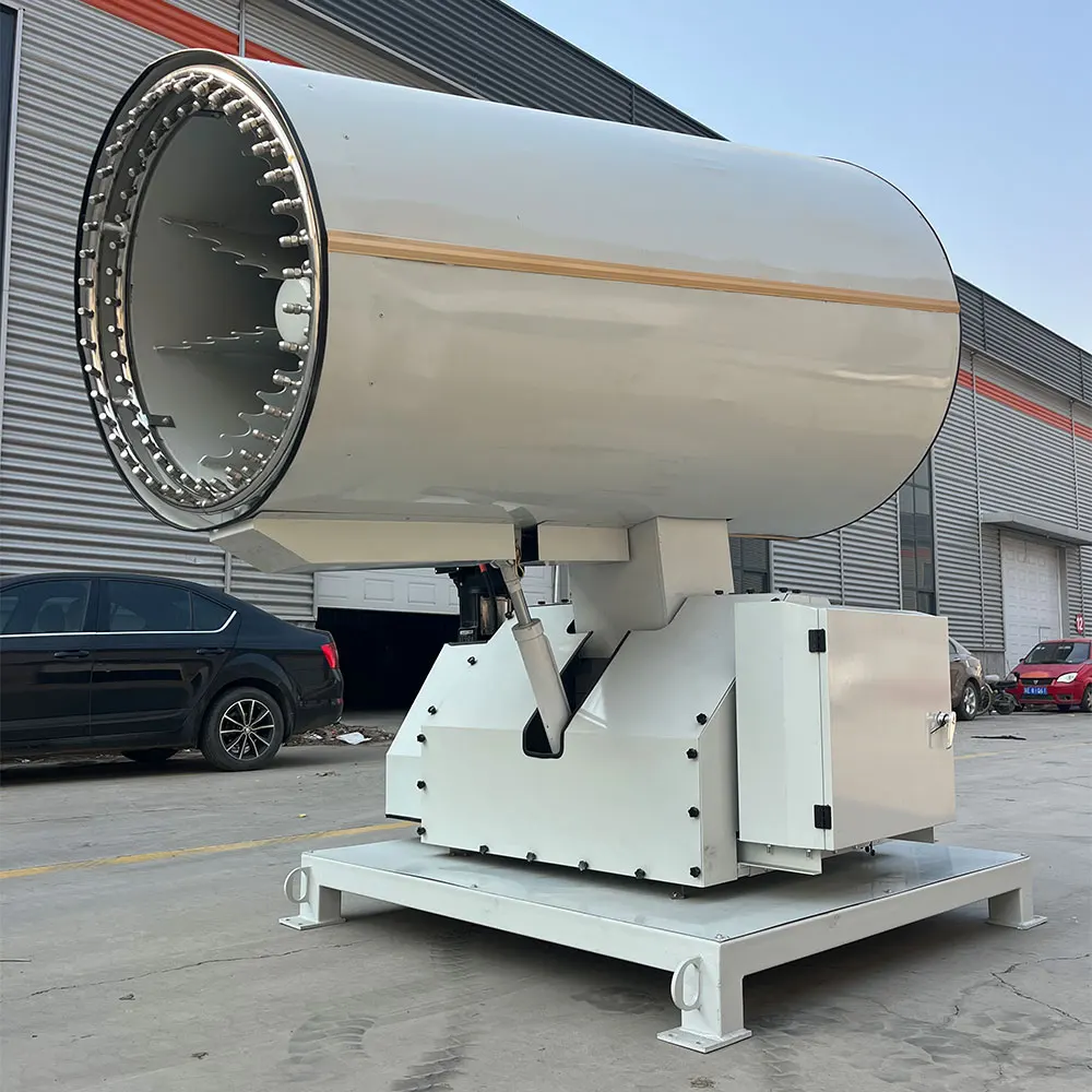 70 M Range Fog Cannon Construction Site Dust Cannon Automotive High Range Mist Cannon Mining Dust Control Equipment
70 M Range Fog Cannon Construction Site Dust Cannon Automotive High Range Mist Cannon Mining Dust Control Equipment