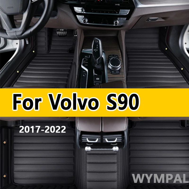 Роскошные автомобильные коврики для Volvo S90 2017 2018 2019 2020 2021 2022, пользовательские автомобильные подушечки для ног, автомобильный ковер, чехол для интерьера 
Роскошные автомобильные коврики для Volvo S90 2017 2018 2019 2020 2021 2022, пользовательские автомобильные подушечки для ног, автомобильный ковер, чехол для интерьера