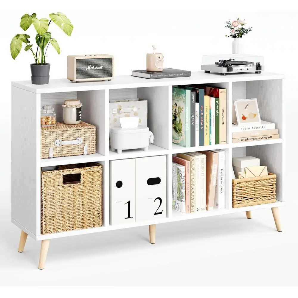 8-Cube Bookshel 2 Tier ern Bookcase with Legs, 11in Shel Opening, 47" Wood Bookshelves Storage Organizer Shel, reestanding Open
8-Cube Bookshel 2 Tier ern Bookcase with Legs, 11in Shel Opening, 47" Wood Bookshelves Storage Organizer Shel, reestanding Open