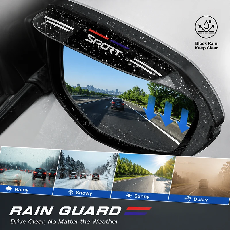 Car Window Visors Rain Guard Side Window Deflectors Sun Rain Shield Vent Shades Fit Most Vehicle Models
Car Window Visors Rain Guard Side Window Deflectors Sun Rain Shield Vent Shades Fit Most Vehicle Models