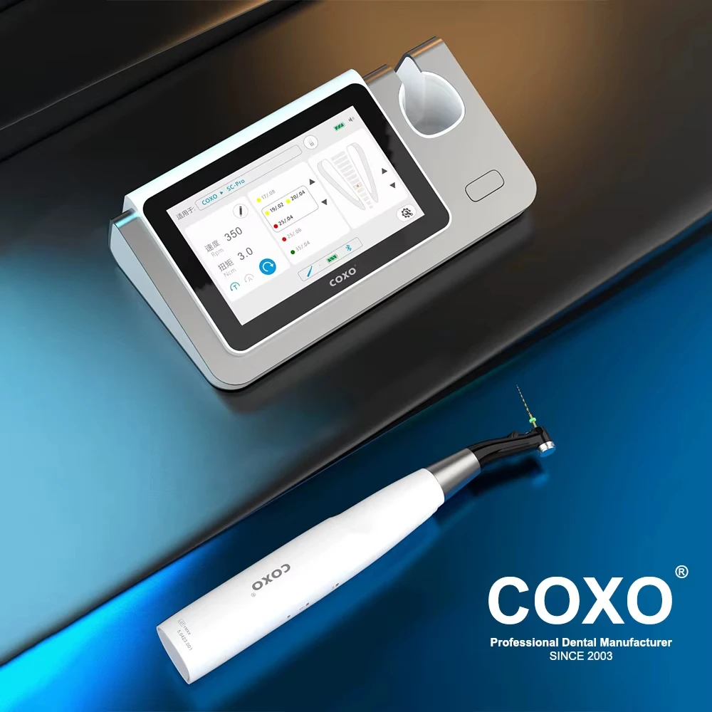 Беспроводной Bluetooth эндомотор для корневых каналов COXO C умный пилотный стоматологический двигатель с локатором вершины стоматологическое оборудование
Беспроводной Bluetooth эндомотор для корневых каналов COXO C умный пилотный стоматологический двигатель с локатором вершины стоматологическое оборудование