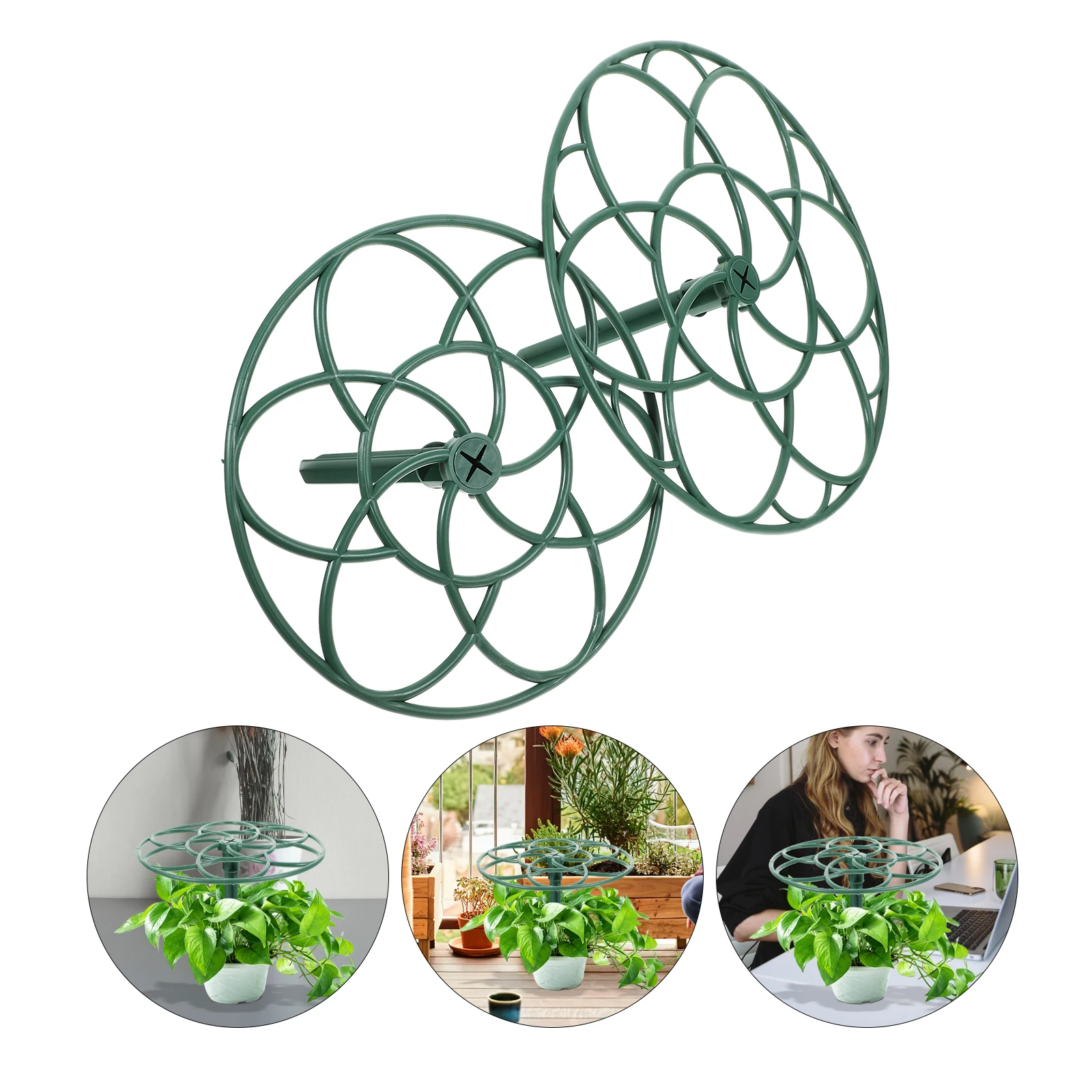 2PCS Sunflower Stand Green Rack 28CM 23CM Plant Support Lollipop Climbing Vine Gardening Shaping Durability
2PCS Sunflower Stand Green Rack 28CM 23CM Plant Support Lollipop Climbing Vine Gardening Shaping Durability