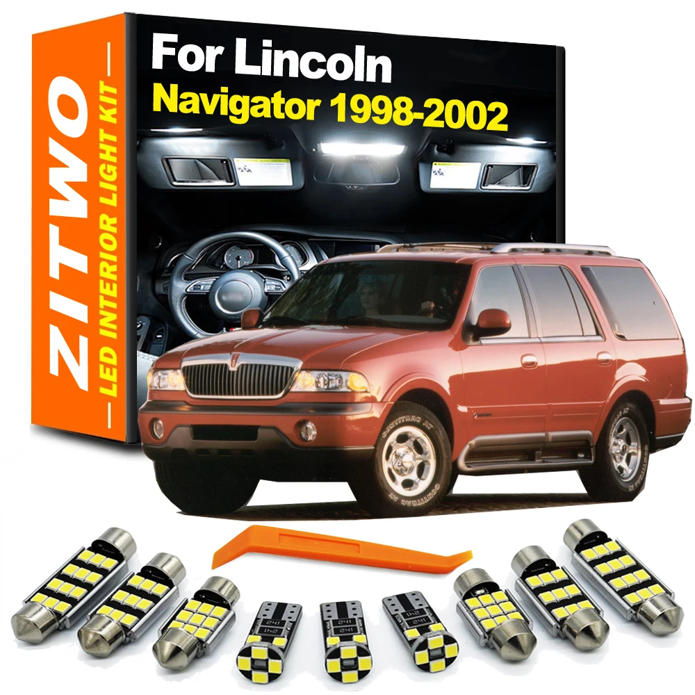 ZITWO 14Pcs For Lincoln Navigator 1998 1999 2000 2001 2002 LED Interior Dome Map Reading Light Trunk Sun Visor Bulb Kit Canbus
ZITWO 14Pcs For Lincoln Navigator 1998 1999 2000 2001 2002 LED Interior Dome Map Reading Light Trunk Sun Visor Bulb Kit Canbus