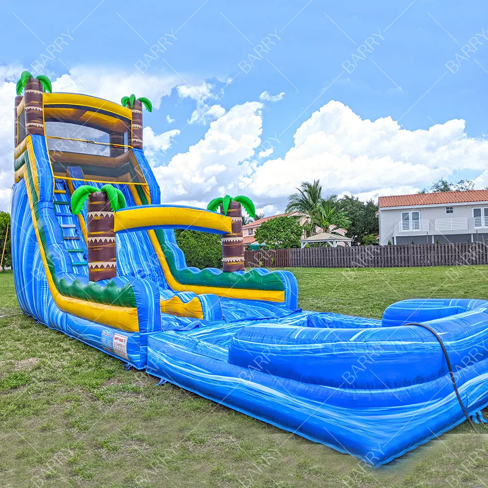 Tropical Bouncy Waterslides Bounce House Summer Commercial Grade Water Inflatable Slide for Kids Adults Summer Backyard
Tropical Bouncy Waterslides Bounce House Summer Commercial Grade Water Inflatable Slide for Kids Adults Summer Backyard