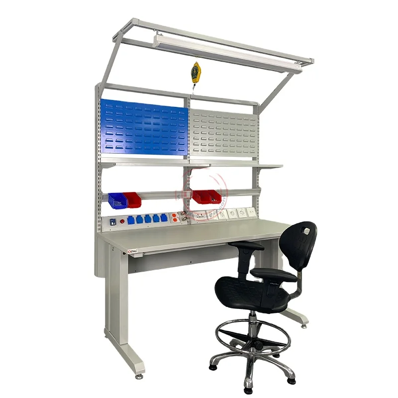 Technology Lab Furniture Test Lab Table ESD Workstation Bench for SMT Workshop Professional Industrial Grade Worktable Pro
Technology Lab Furniture Test Lab Table ESD Workstation Bench for SMT Workshop Professional Industrial Grade Worktable Pro