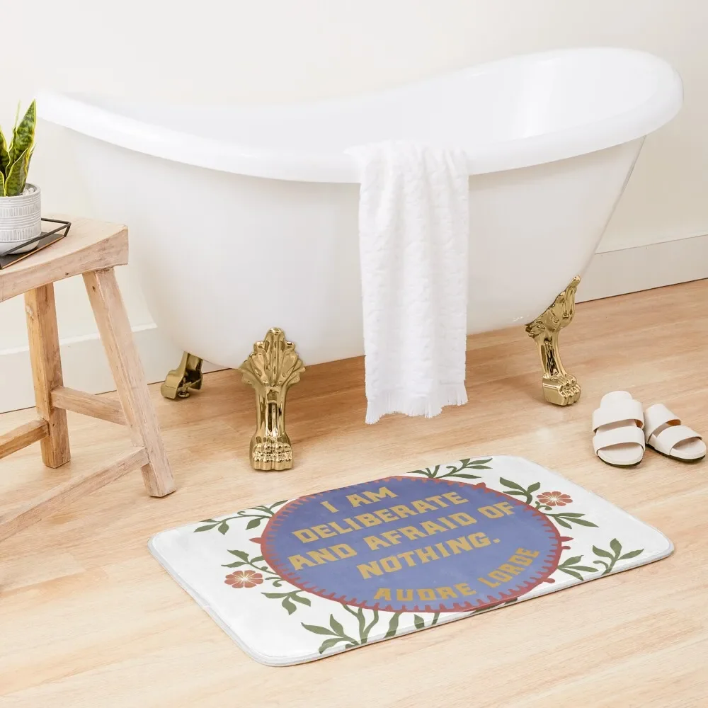 I Am Deliberate And Afraid Of Nothing. Audre Lorde Bath Mat Home Decor Carpet Bathrooms Floors Mat
I Am Deliberate And Afraid Of Nothing. Audre Lorde Bath Mat Home Decor Carpet Bathrooms Floors Mat