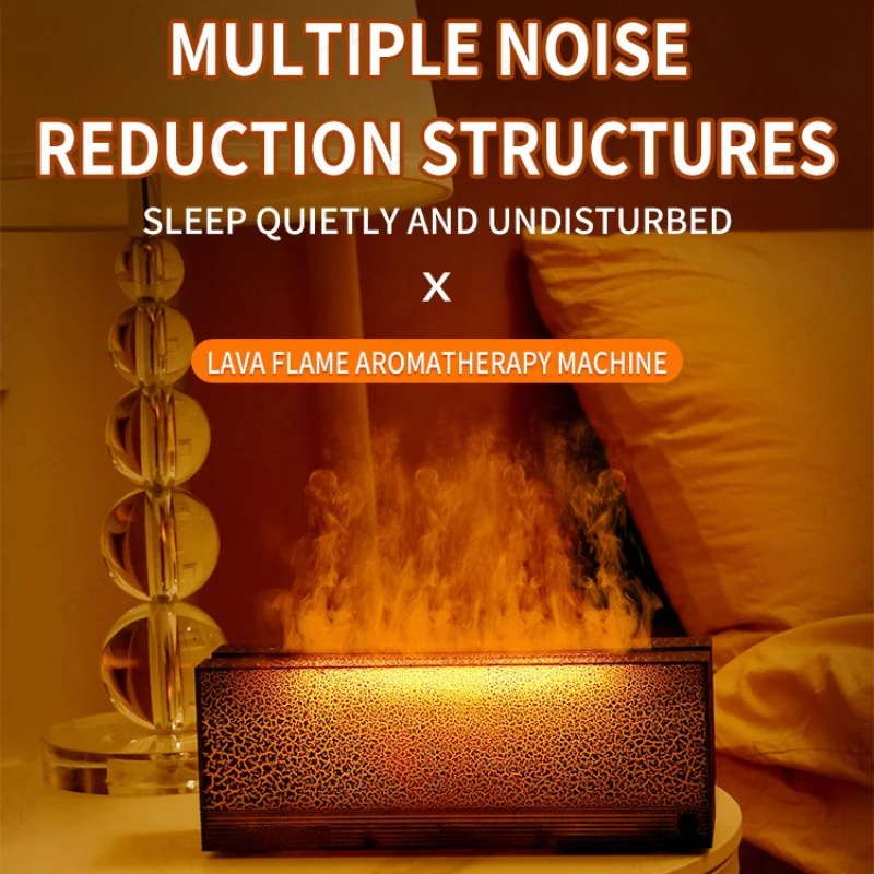 Simulated Crack Flame Aromatherapy Machine Colorful Ultrasonic Atomization Essential Oil Humidification Aromatherapy Machine
Simulated Crack Flame Aromatherapy Machine Colorful Ultrasonic Atomization Essential Oil Humidification Aromatherapy Machine