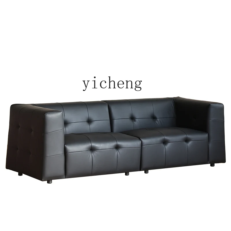 QZT1 Genuine Leather Sofa Small Apartment Living Room Leather Sofa Top Layer Cowhide
QZT1 Genuine Leather Sofa Small Apartment Living Room Leather Sofa Top Layer Cowhide