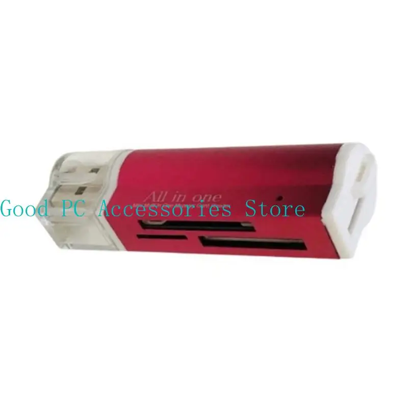652F Multifunction USB2.0 All in1 Memory Card Reader Adapter for SDTF MS M2s Cards
652F Multifunction USB2.0 All in1 Memory Card Reader Adapter for SDTF MS M2s Cards
