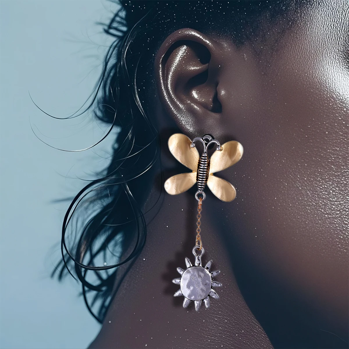 New ZAA Vintage Personality Animals Butterfly Sun Flower Drop Earrings for Women Holiday Party Jewelry Gifts
New ZAA Vintage Personality Animals Butterfly Sun Flower Drop Earrings for Women Holiday Party Jewelry Gifts