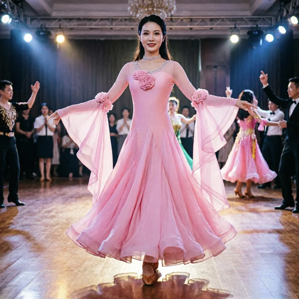 Women's Ballroom Dance Skirts Waltz Dress Elegant Floor-Length Gown for Social Dances Competitions
Women's Ballroom Dance Skirts Waltz Dress Elegant Floor-Length Gown for Social Dances Competitions