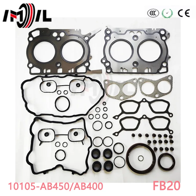 FB20 FA20 Engine Full gasket set repair kit for SUBARU Impreza Forester WRX 2.0L X XS SJ 2.0 10105AB400 10105-AB400 Overhaul Kit
FB20 FA20 Engine Full gasket set repair kit for SUBARU Impreza Forester WRX 2.0L X XS SJ 2.0 10105AB400 10105-AB400 Overhaul Kit