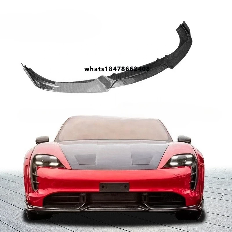 New CMST Style Carbon Fiber Front Lip Bumper for Taycan Turbo
New CMST Style Carbon Fiber Front Lip Bumper for Taycan Turbo