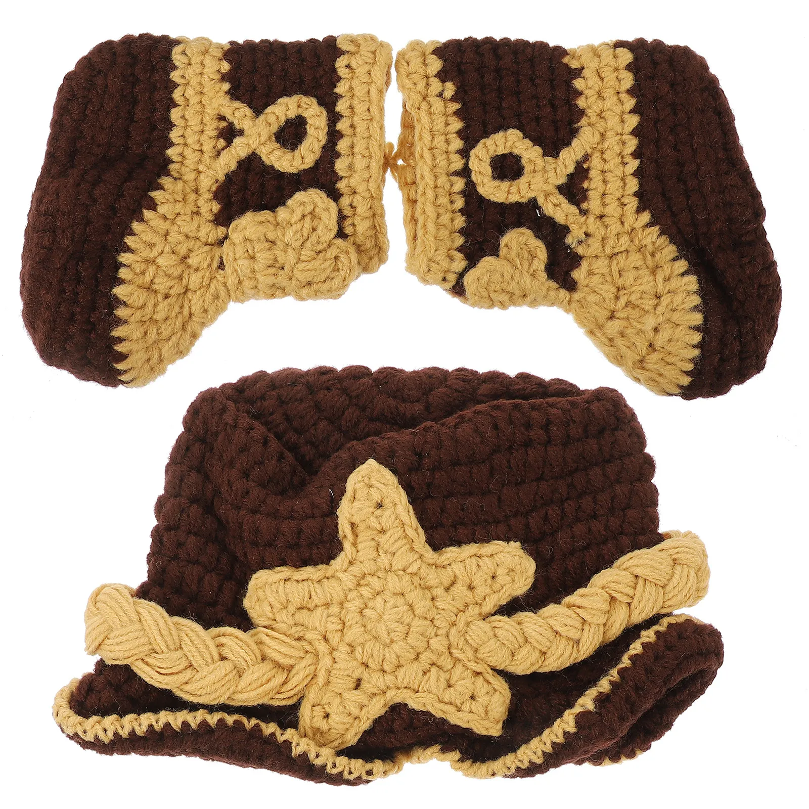 2Pcs Premium Wool Knit Baby Hat Shoe Set Unisex Newborn Photography Costume Soft Breathable Comfortable Outfit for Baby
2Pcs Premium Wool Knit Baby Hat Shoe Set Unisex Newborn Photography Costume Soft Breathable Comfortable Outfit for Baby