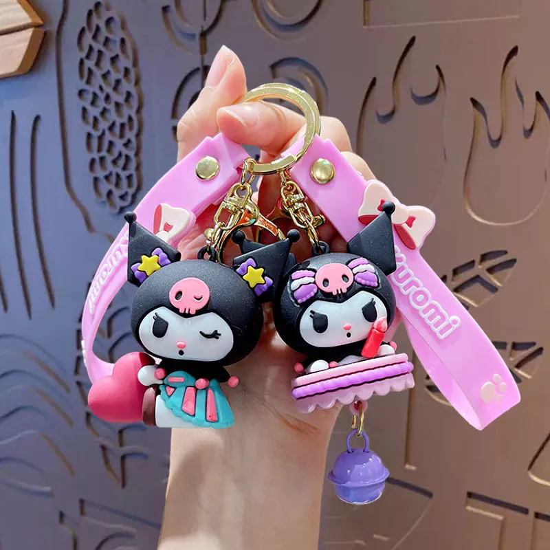 Wholesale Sanrio Keychain Cute Kuromi Pvc Doll Key Chain Cartoon Anime Backpack Pendant Car Keyring Sanrio Accessories Kids Gift
Wholesale Sanrio Keychain Cute Kuromi Pvc Doll Key Chain Cartoon Anime Backpack Pendant Car Keyring Sanrio Accessories Kids Gift