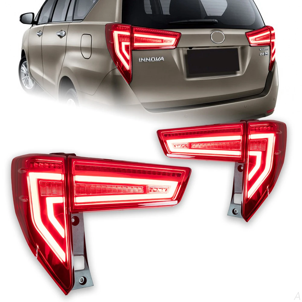 AKD автомобильный Стайлинг для Toyota Innova задний фонарь 2016-2019 Innova задний фонарь светодиодный DRL динамический сигнал тормоза заднего хода автоаксессуары
AKD автомобильный Стайлинг для Toyota Innova задний фонарь 2016-2019 Innova задний фонарь светодиодный DRL динамический сигнал тормоза заднего хода автоаксессуары