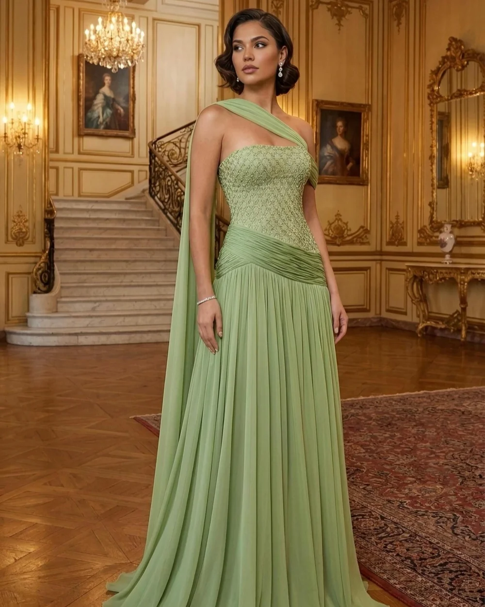 Customized Fashion Women Chiffon Rhinestone Beading A-Line Evening Dresses Formal Strapless Sleeveless Floor Lenght Prom Dresses
Customized Fashion Women Chiffon Rhinestone Beading A-Line Evening Dresses Formal Strapless Sleeveless Floor Lenght Prom Dresses