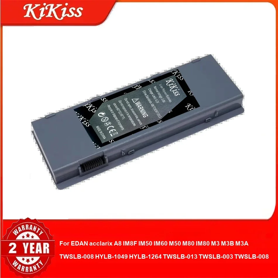 Battery For EDAN Acclarix A8 IM8F IM50 IM60 M50 M80 IM80 M3 M3B M3A TWSLB-008 HYLB-1049 HYLB-1264 TWSLB-013 TWSLB-003
Battery For EDAN Acclarix A8 IM8F IM50 IM60 M50 M80 IM80 M3 M3B M3A TWSLB-008 HYLB-1049 HYLB-1264 TWSLB-013 TWSLB-003