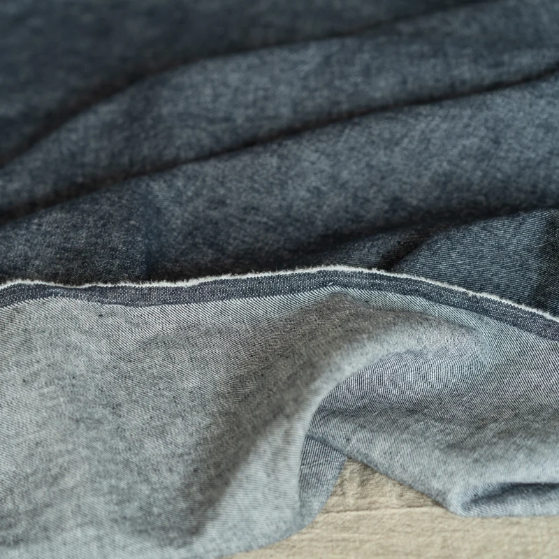 Denim Blue Twill Cotton and Linen Imitation Denim Shirt Banana Pants Japanese Clothing Fabric Diy Clothing Fabric
Denim Blue Twill Cotton and Linen Imitation Denim Shirt Banana Pants Japanese Clothing Fabric Diy Clothing Fabric