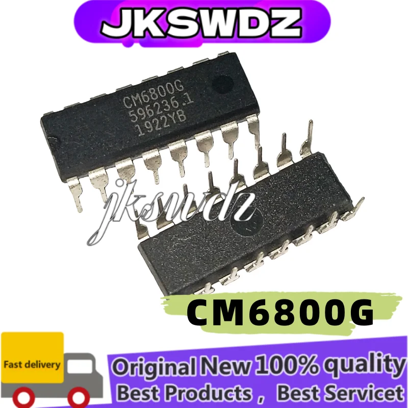 5-10 units per batch new, Original, CM6800G, 6800G DIP-16
5-10 units per batch new, Original, CM6800G, 6800G DIP-16