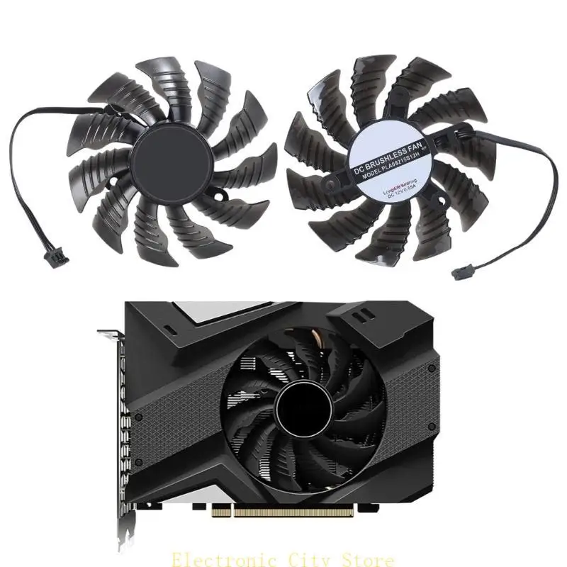 12 В видеокарта вентилятор охлаждения 82 мм 3PIN для GTX1650 Super ITX Mini Mini -видеокарта Hu8d
12 В видеокарта вентилятор охлаждения 82 мм 3PIN для GTX1650 Super ITX Mini Mini -видеокарта Hu8d