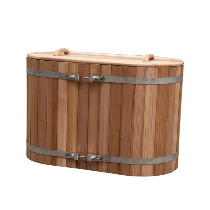 Sauna Wooden Men Outdoor Cold Plunge Pool and Chiller Tub Set Ice Barrel Bath Ice Bucket Tub
Sauna Wooden Men Outdoor Cold Plunge Pool and Chiller Tub Set Ice Barrel Bath Ice Bucket Tub