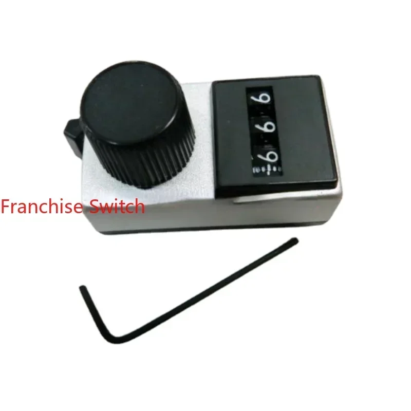 High Precision Display With Lock, Three Position Reading Scale Knob, 6.4MM Hole
High Precision Display With Lock, Three Position Reading Scale Knob, 6.4MM Hole