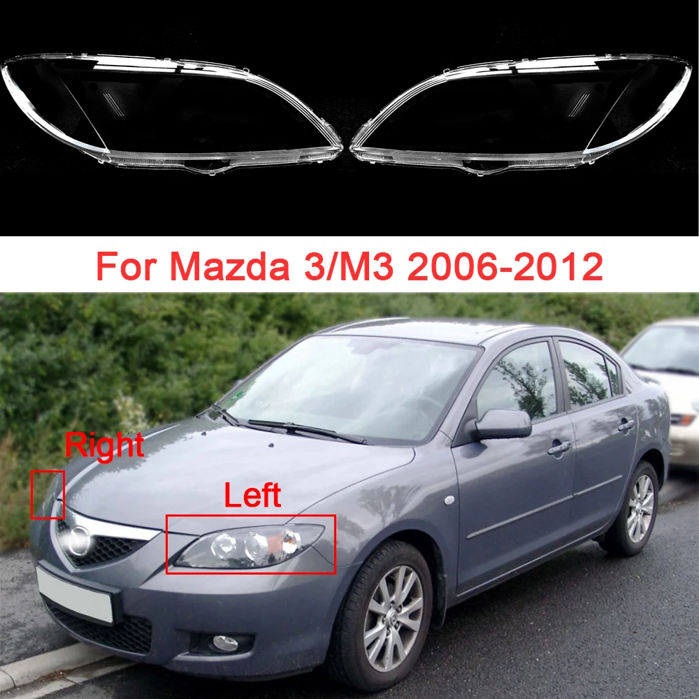 Car Headlight Glass For Mazda 3/M3 2006-2012 Headlamp Shell Lens Cover Shell Plexiglass Lampshade Car Accessories
Car Headlight Glass For Mazda 3/M3 2006-2012 Headlamp Shell Lens Cover Shell Plexiglass Lampshade Car Accessories