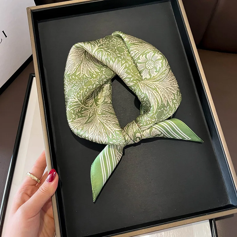 100% Natural Real Silk Scarf Women Print Neck Hairband Shawl Neckerchief Female Headband Bandana Square Scarves Wrap Hijab 2024
100% Natural Real Silk Scarf Women Print Neck Hairband Shawl Neckerchief Female Headband Bandana Square Scarves Wrap Hijab 2024