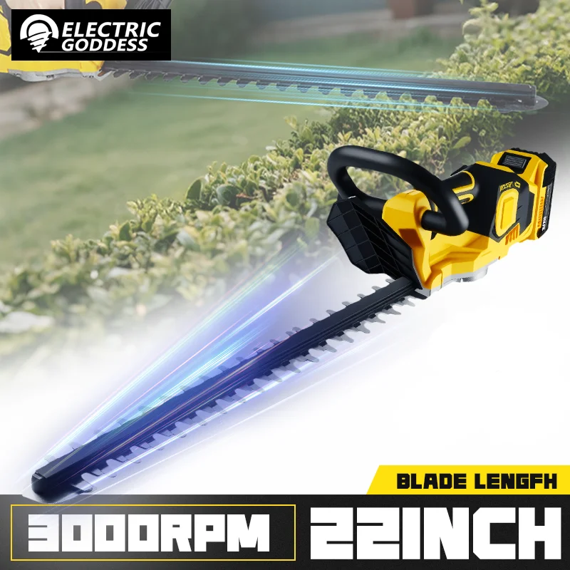 Electric Hedge Trimmer Cordless Lawn Mower Hedge Pruner Trimmer Garden Power Tool For Dewalt 20V Battery Pin
Electric Hedge Trimmer Cordless Lawn Mower Hedge Pruner Trimmer Garden Power Tool For Dewalt 20V Battery Pin