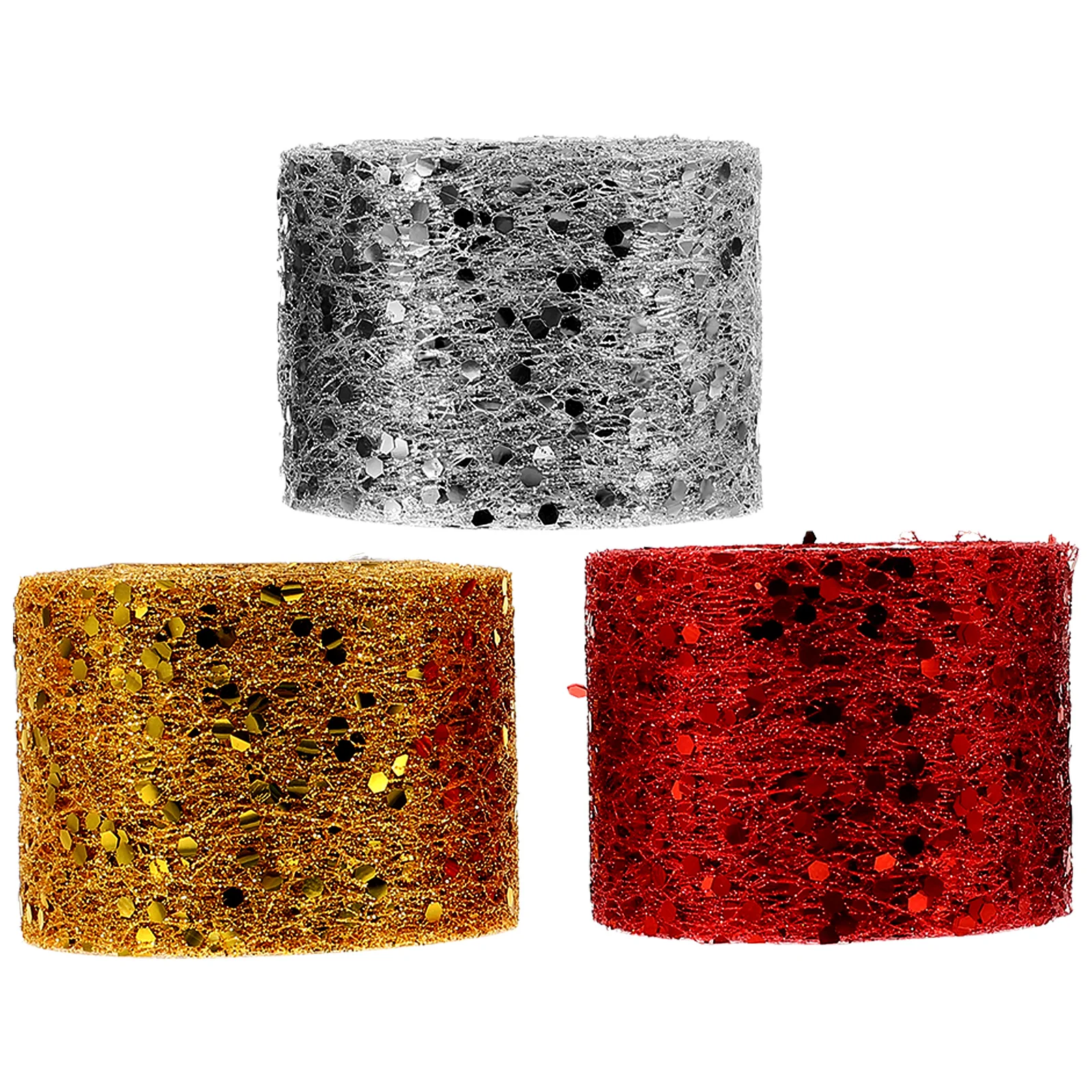 Delicate Tulle 3 Rolls Home Craft Gift Women Mesh Ribbon Women Ribbon Lightweight Portable Storage DIY Decorations
Delicate Tulle 3 Rolls Home Craft Gift Women Mesh Ribbon Women Ribbon Lightweight Portable Storage DIY Decorations
