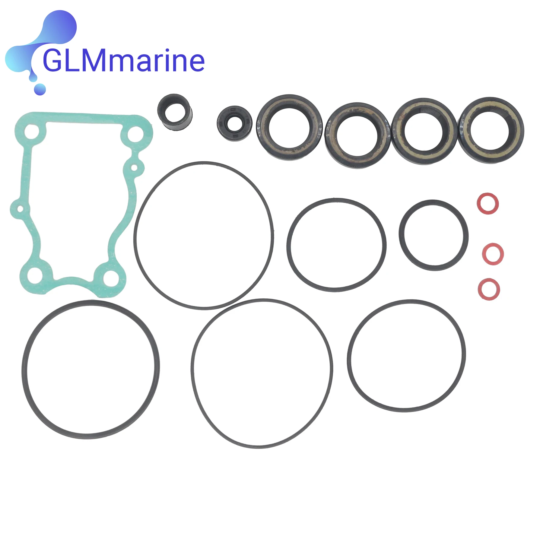 Lower Unit Gasket Seal Kit 63D-W0001-20 Compatible with Yamaha Outboard 40 50 HP C40 C50 P40 P50 Motor 63D-W0001-20-00
Lower Unit Gasket Seal Kit 63D-W0001-20 Compatible with Yamaha Outboard 40 50 HP C40 C50 P40 P50 Motor 63D-W0001-20-00