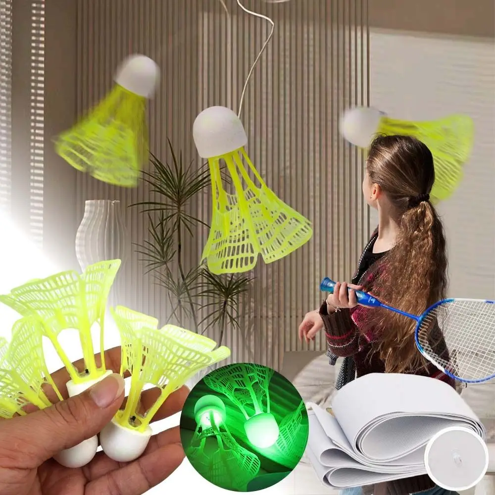 Self-Study Badminton Training Night Light Shuttlecock Durable Shuttlecock Windproof Badminton Ball Outdoor Exercise Trainer
Self-Study Badminton Training Night Light Shuttlecock Durable Shuttlecock Windproof Badminton Ball Outdoor Exercise Trainer
