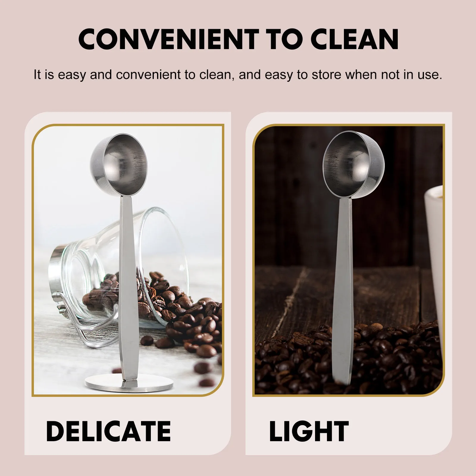 Coffee Spoon Tamper 1 Stainless Steel Reusable Hand Tool Easy Clean Portable Size Smooth Edges Rounded Corners Household
Coffee Spoon Tamper 1 Stainless Steel Reusable Hand Tool Easy Clean Portable Size Smooth Edges Rounded Corners Household