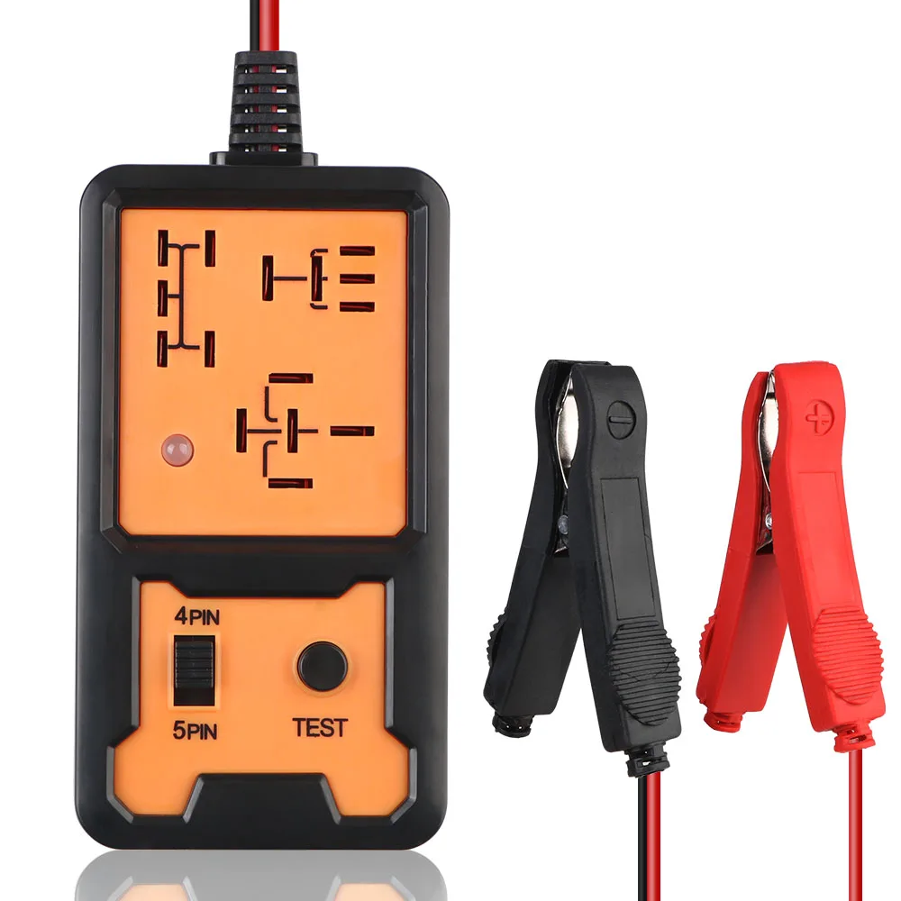 Universal 12V LED Indicator Light Car Relay Tester Automotive Electronic Relay Tester Car Battery Checker
Universal 12V LED Indicator Light Car Relay Tester Automotive Electronic Relay Tester Car Battery Checker