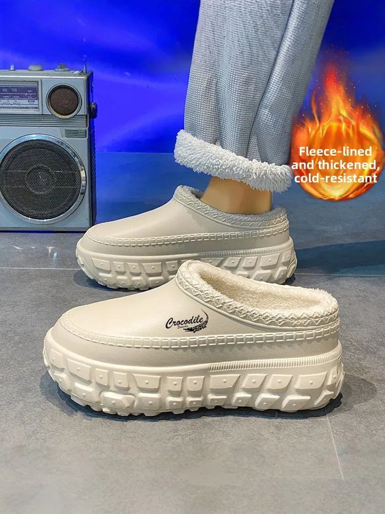 Crocodile Men's Winter Warm Cotton Slippers Indoor Home Anti-Slip Toe Cover Thi Bot Outdoor oes Korean Sle EVA
Crocodile Men's Winter Warm Cotton Slippers Indoor Home Anti-Slip Toe Cover Thi Bot Outdoor oes Korean Sle EVA