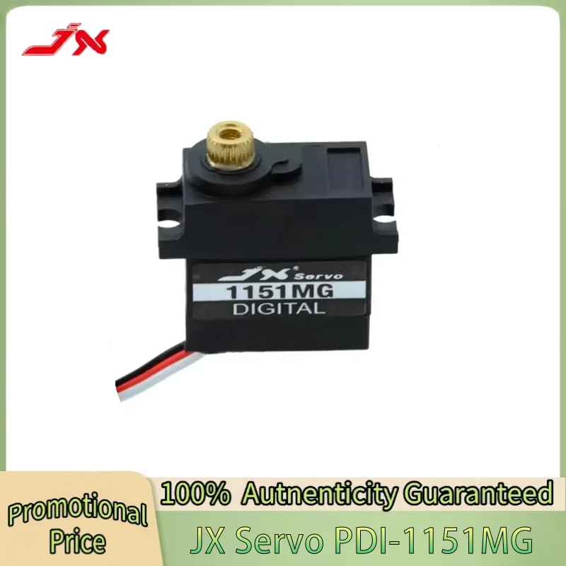 JX Servo PDI-1151MG 3.6KG Mini 6V Waterproof Digital Core Servo For RC Helicopter Car Robot Boat
JX Servo PDI-1151MG 3.6KG Mini 6V Waterproof Digital Core Servo For RC Helicopter Car Robot Boat