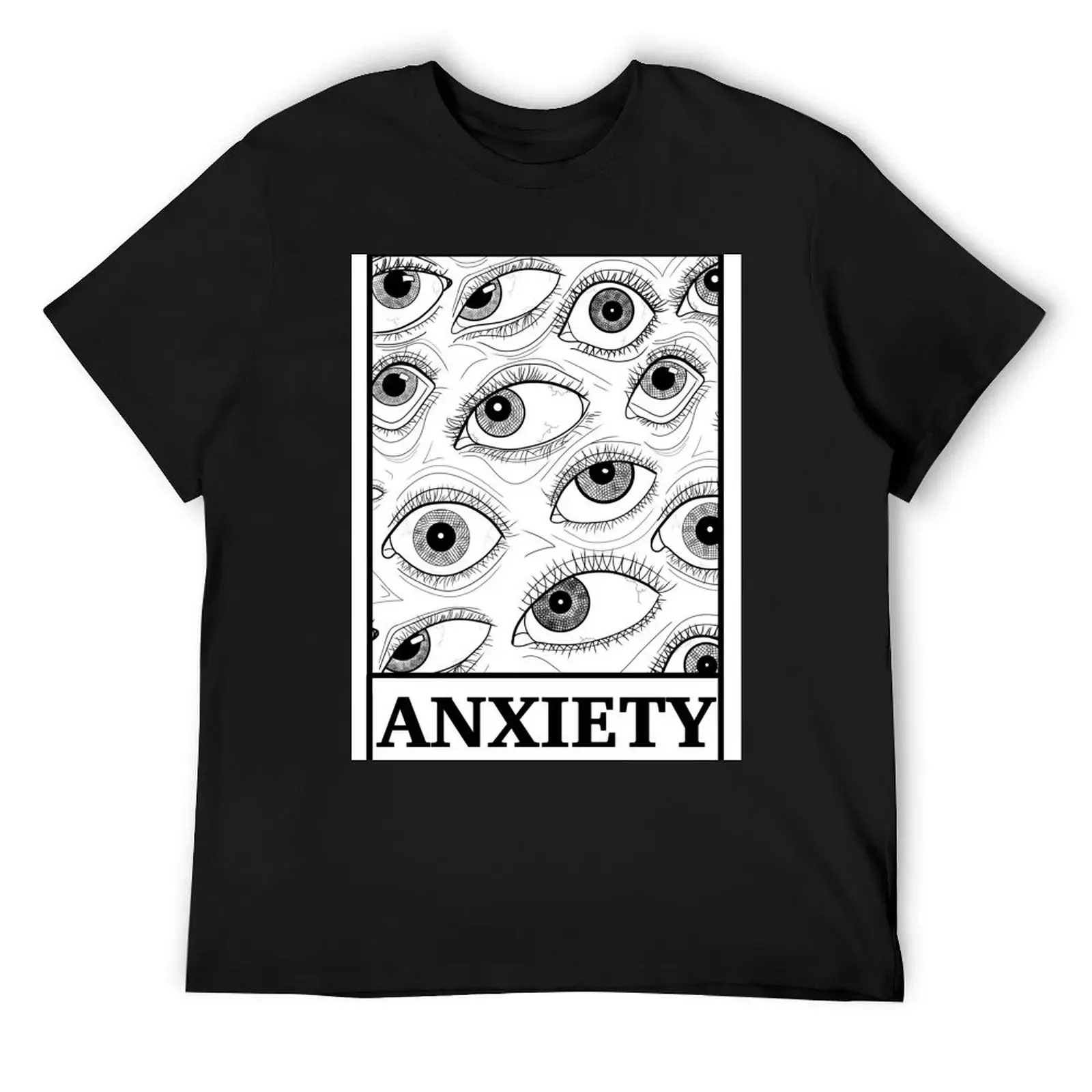 Anxiety T-Shirt oversize t-shirts man Clothing custom t-shirts vintage t shirts mens plain t shirts 
Anxiety T-Shirt oversize t-shirts man Clothing custom t-shirts vintage t shirts mens plain t shirts
