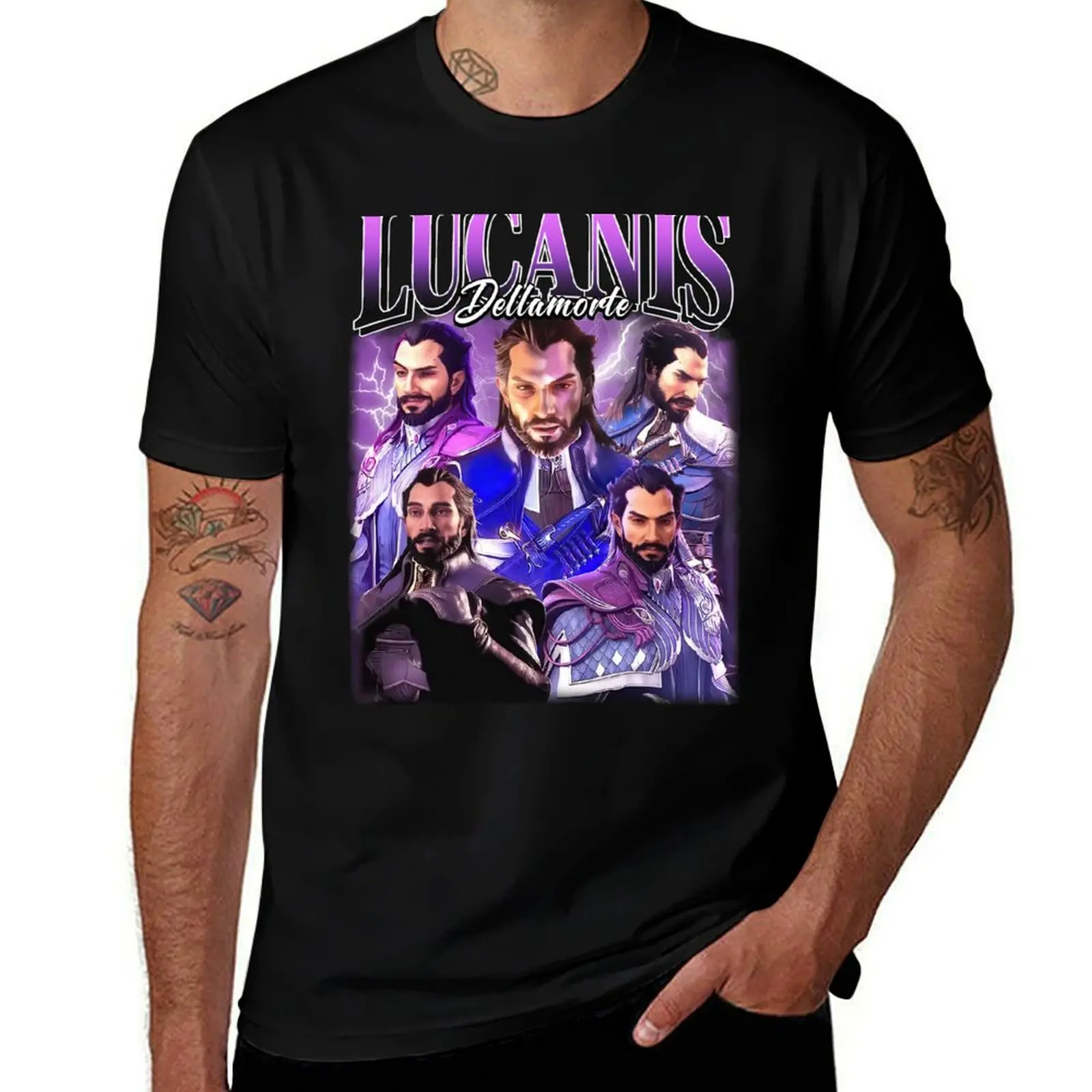 Lucanis Dellamorte T-Shirt funny meme t-shirts summer tops man t shirt T-shirts man mens graphic t-shirts anime
Lucanis Dellamorte T-Shirt funny meme t-shirts summer tops man t shirt T-shirts man mens graphic t-shirts anime