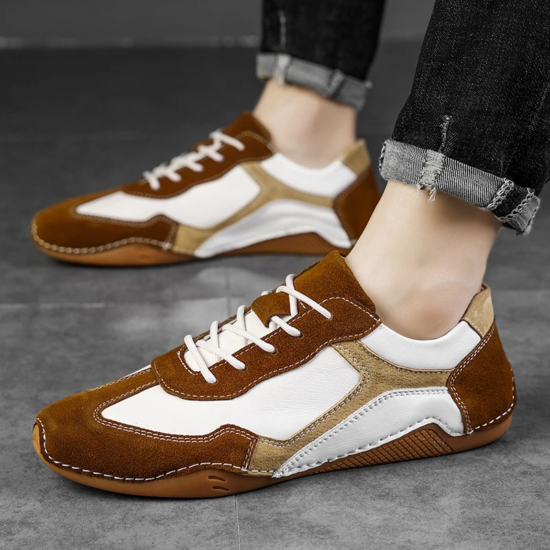 Plus Size Cow Skin Designer Casual Sneakers For Men Black Men's Gold Shoes Sports Luxury Sneachers
Plus Size Cow Skin Designer Casual Sneakers For Men Black Men's Gold Shoes Sports Luxury Sneachers