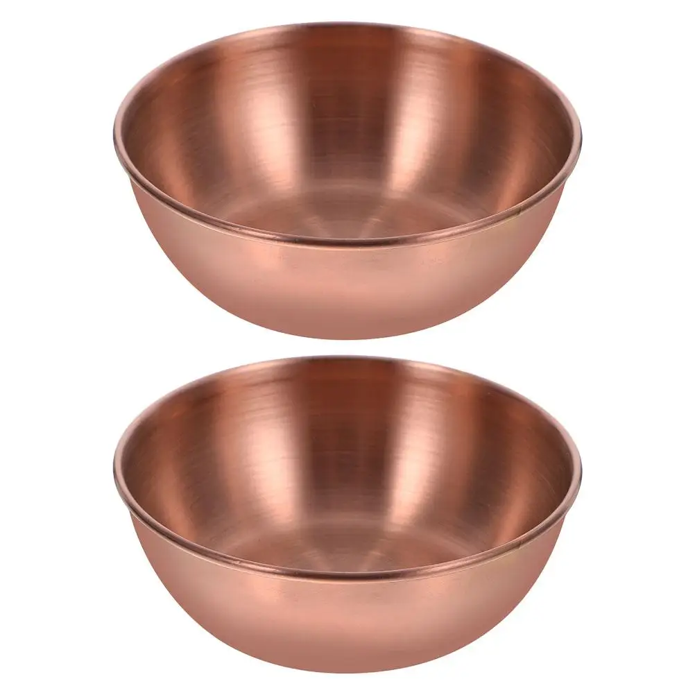 2 Pcs Small Plate Soy Sauce Dipping Bowls Dish Stainless Steel Household Dishes for
2 Pcs Small Plate Soy Sauce Dipping Bowls Dish Stainless Steel Household Dishes for