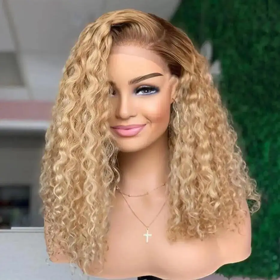 Kinky Curly Lace Front Wig for Women, Pre-Plucked Wig, Glueless Ombre Blonde, Baby Soft Hair, Daily, 180Density,22inch
Kinky Curly Lace Front Wig for Women, Pre-Plucked Wig, Glueless Ombre Blonde, Baby Soft Hair, Daily, 180Density,22inch