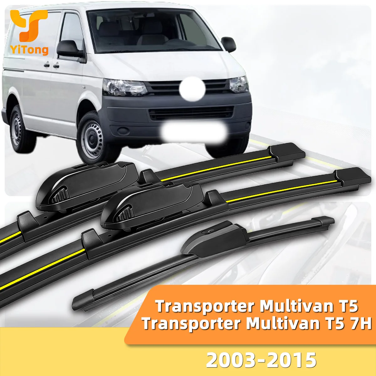 Wiper Suitable For Volkswagen VW Transporter Multivan T5 / T5 7H (2003-2015) Natural Rubber Strip Boneless Silence Car Wiper
Wiper Suitable For Volkswagen VW Transporter Multivan T5 / T5 7H (2003-2015) Natural Rubber Strip Boneless Silence Car Wiper