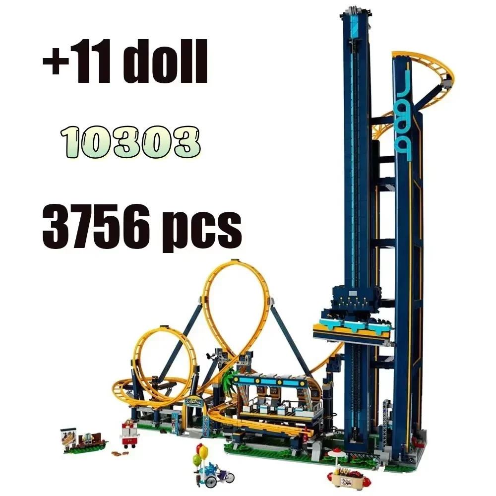 New 3756PCS Creative Park Series Circular Roller Coaster Amusement Park Building Blocks Decoration Children's Holiday Party Gift
New 3756PCS Creative Park Series Circular Roller Coaster Amusement Park Building Blocks Decoration Children's Holiday Party Gift