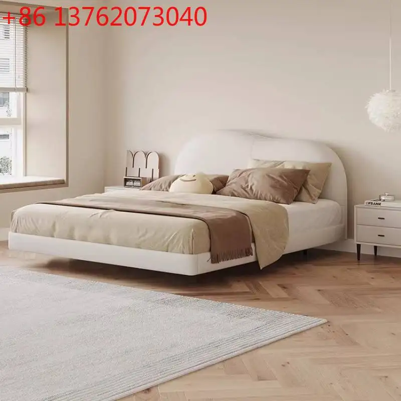 Beige Low Price Double Bed Design Modern Unique Japanese Floating Double Bed Wooden Pliable Cama Box Solteiro Home Furniture
Beige Low Price Double Bed Design Modern Unique Japanese Floating Double Bed Wooden Pliable Cama Box Solteiro Home Furniture