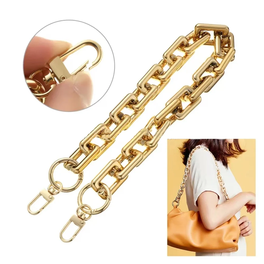40-120cm Golden Acrylic Purse Chain Strap Handbag Handles Diy Purse Replacement Chain For Shoulder Bag Strap Bag Accessories
40-120cm Golden Acrylic Purse Chain Strap Handbag Handles Diy Purse Replacement Chain For Shoulder Bag Strap Bag Accessories
